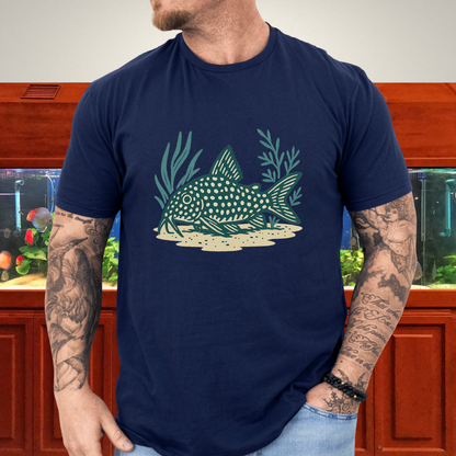 Spotted Grace Tee – Realistic Sterba’s Cory Catfish Design