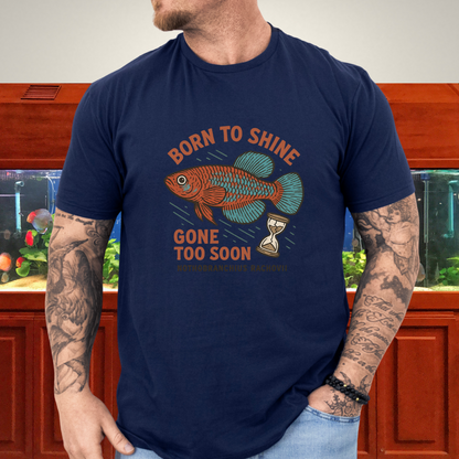 Bluefin Nothobranch Tee – Born to Shine, Gone Too Soon