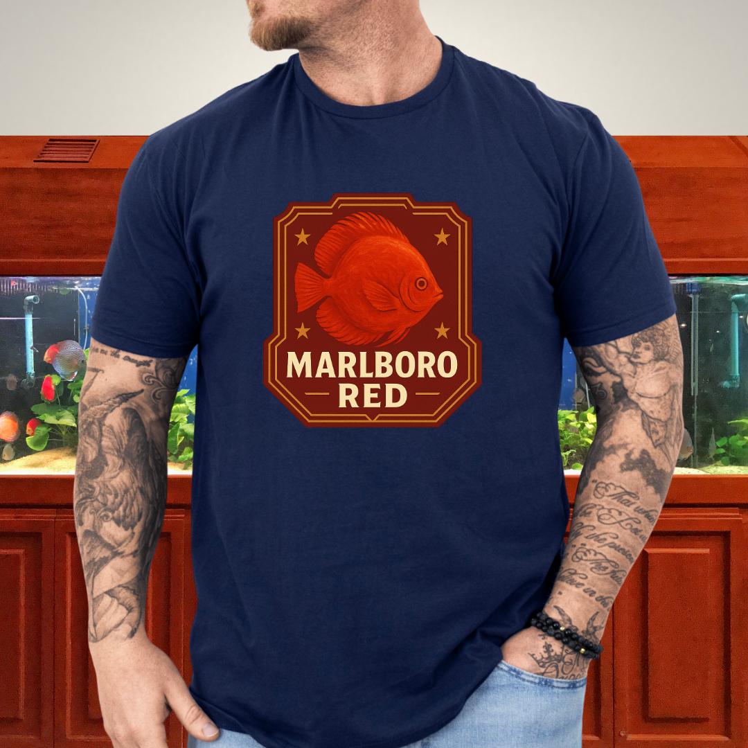 Marlboro Red Discus Prestige T-Shirt-T-Shirt-Fish &amp; Friends Tees