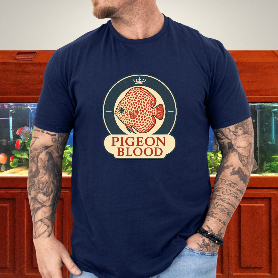 Vintage Pigeon Blood Discus Crown Crest Shirt