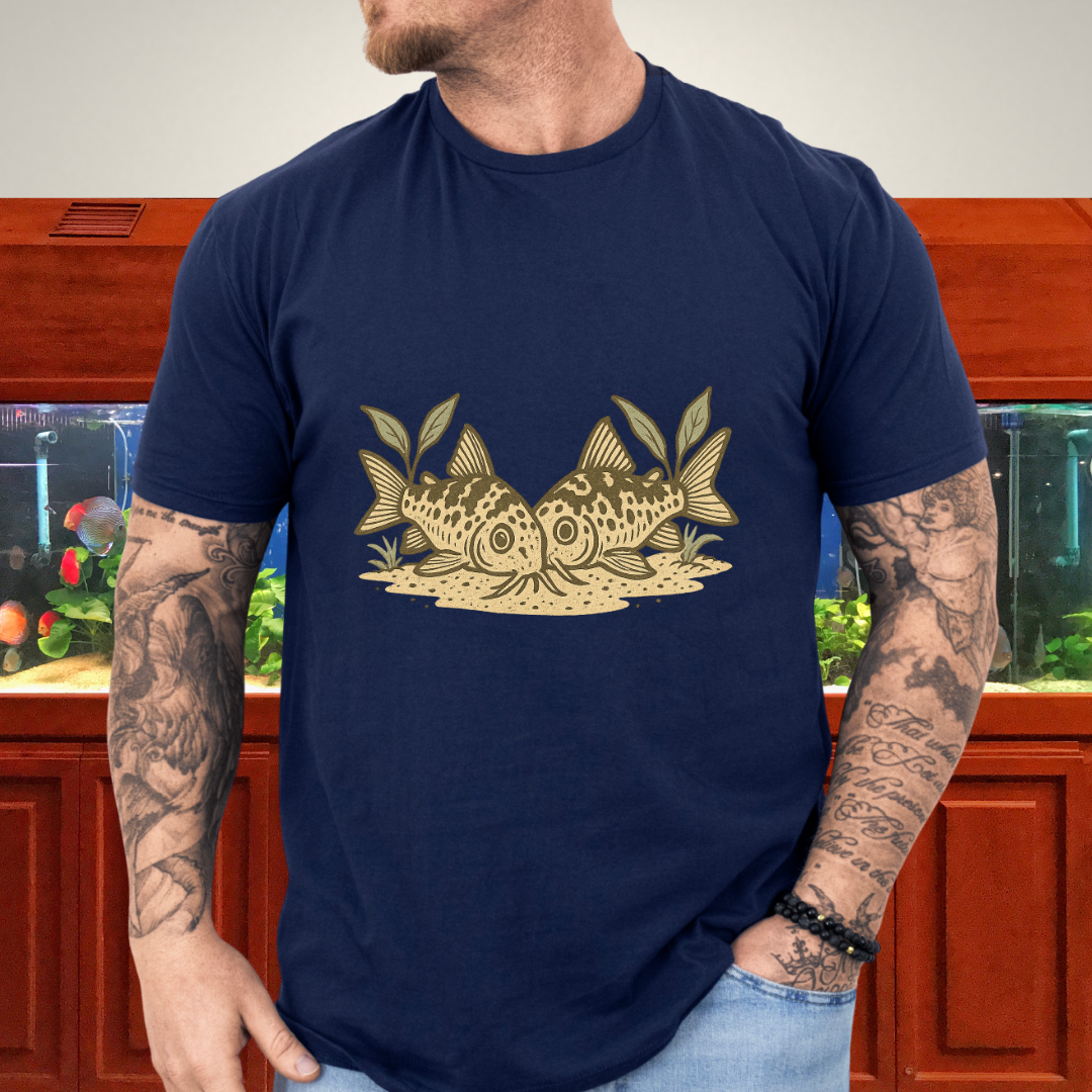 Salt and Pepper Cory Tee – Foraging Pair Nature Etching