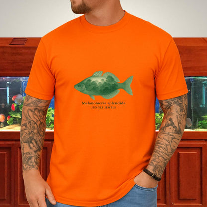 Jungle Jewels Tee – Eastern Rainbowfish Surreal Design