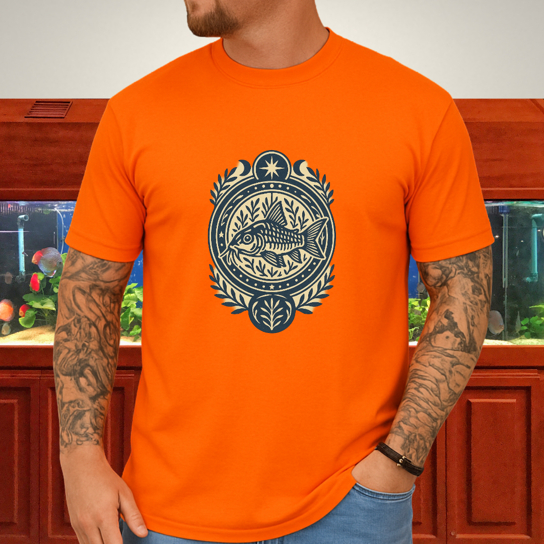 Mystic Bronze Cory Tee – Mandala Spirit Aquarium Design