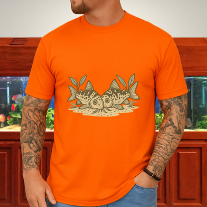 Salt and Pepper Cory Tee – Foraging Pair Nature Etching