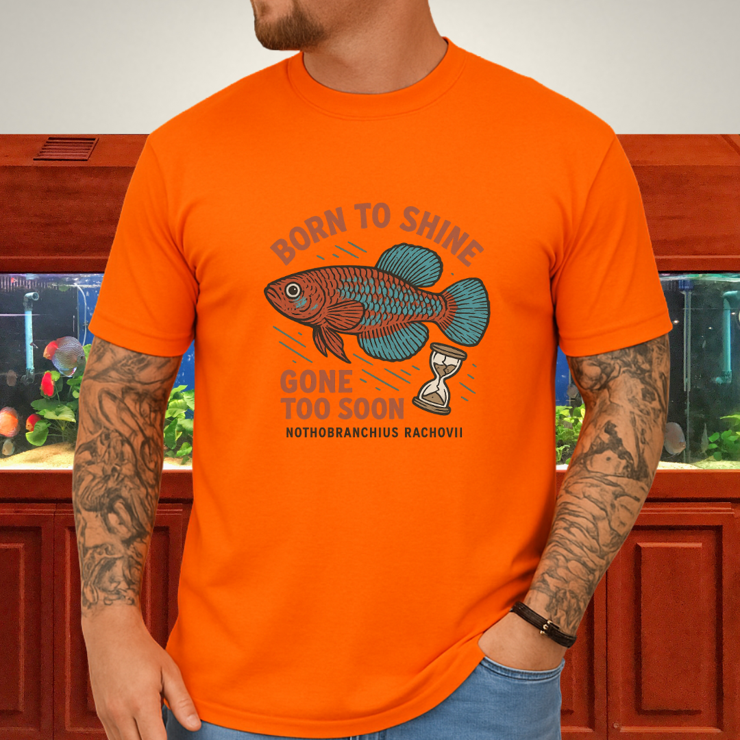 Bluefin Nothobranch Tee – Born to Shine, Gone Too Soon