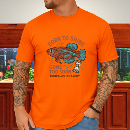 Bluefin Nothobranch Tee – Born to Shine, Gone Too Soon