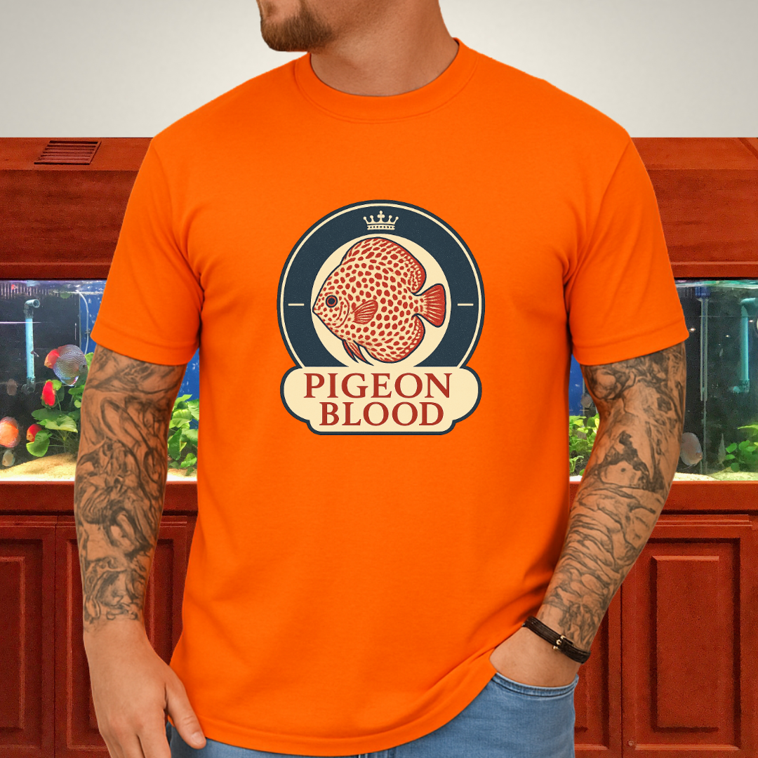 Vintage Pigeon Blood Discus Crown Crest Shirt