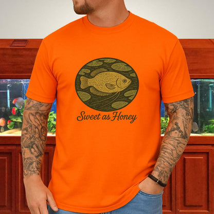 Sweet as Honey Tee – Hand-Sketched Honey Gourami Design