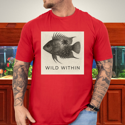Wild Within Tee – Apistogramma Jungle Double Exposure