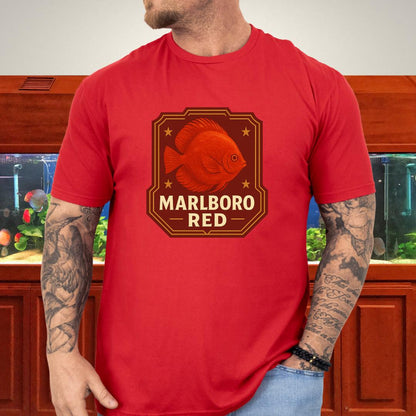 Marlboro Red Discus Prestige T-Shirt-T-Shirt-Fish &amp; Friends Tees