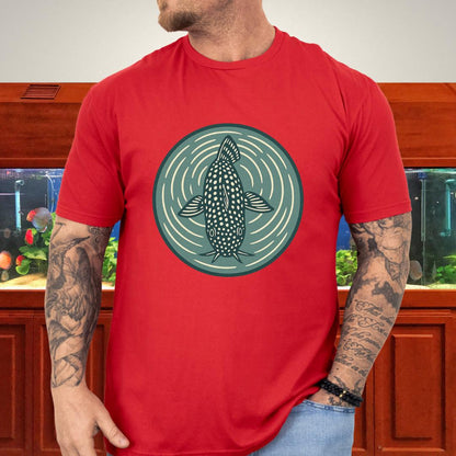 Ripple View Tee – Retro Corydoras Sterbai Lithograph-T-Shirt-Fish &amp; Friends Tees