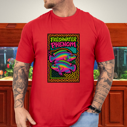 Freshwater Phenom Tee – Neon 90s Kribensis Design