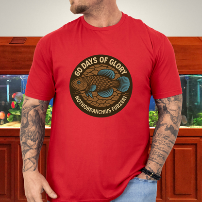 60 Days of Glory Tee – Nothobranchius furzeri Annual Killifish