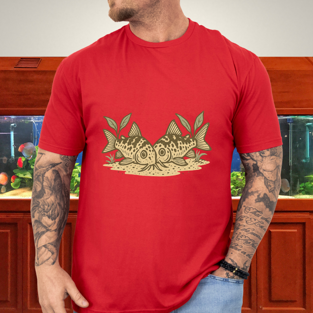 Salt and Pepper Cory Tee – Foraging Pair Nature Etching