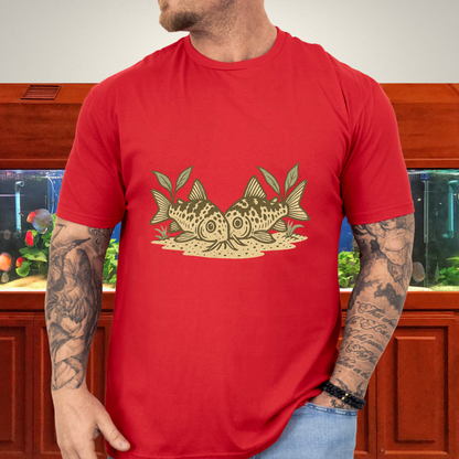 Salt and Pepper Cory Tee – Foraging Pair Nature Etching