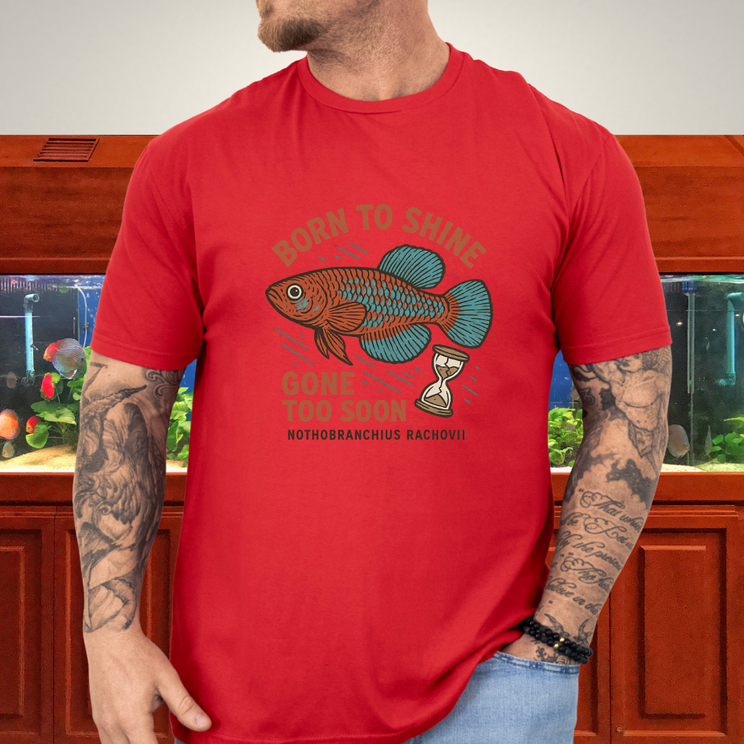 Bluefin Nothobranch Tee – Born to Shine, Gone Too Soon