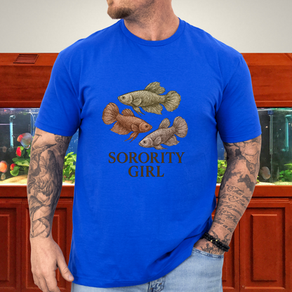 Female Betta Sorority Tee – Trio Design with Typography