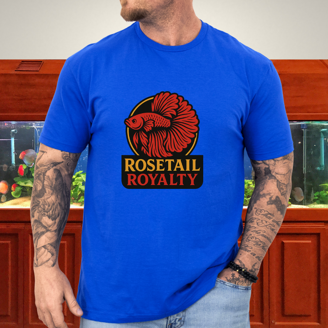 Rosetail Royalty Betta Fish T-Shirt