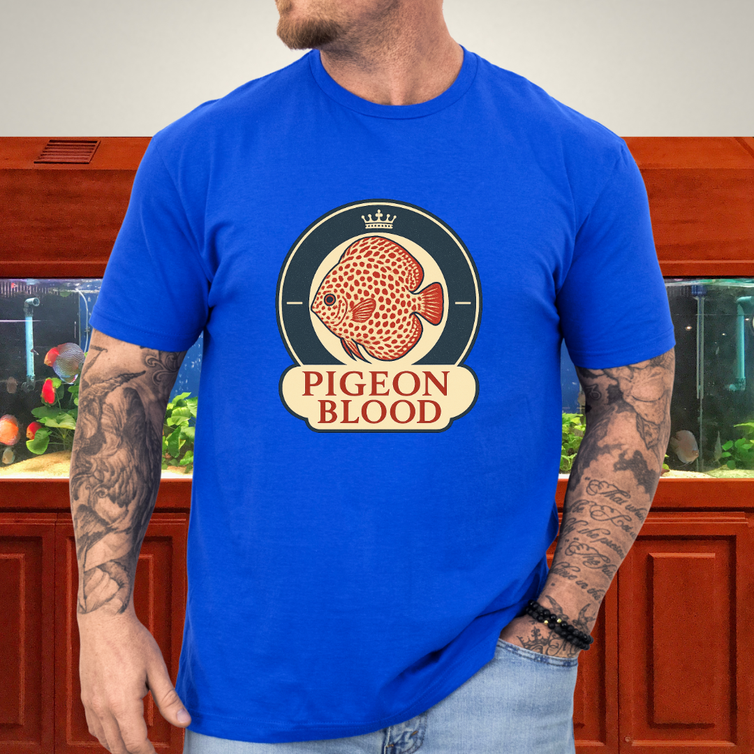 Vintage Pigeon Blood Discus Crown Crest Shirt