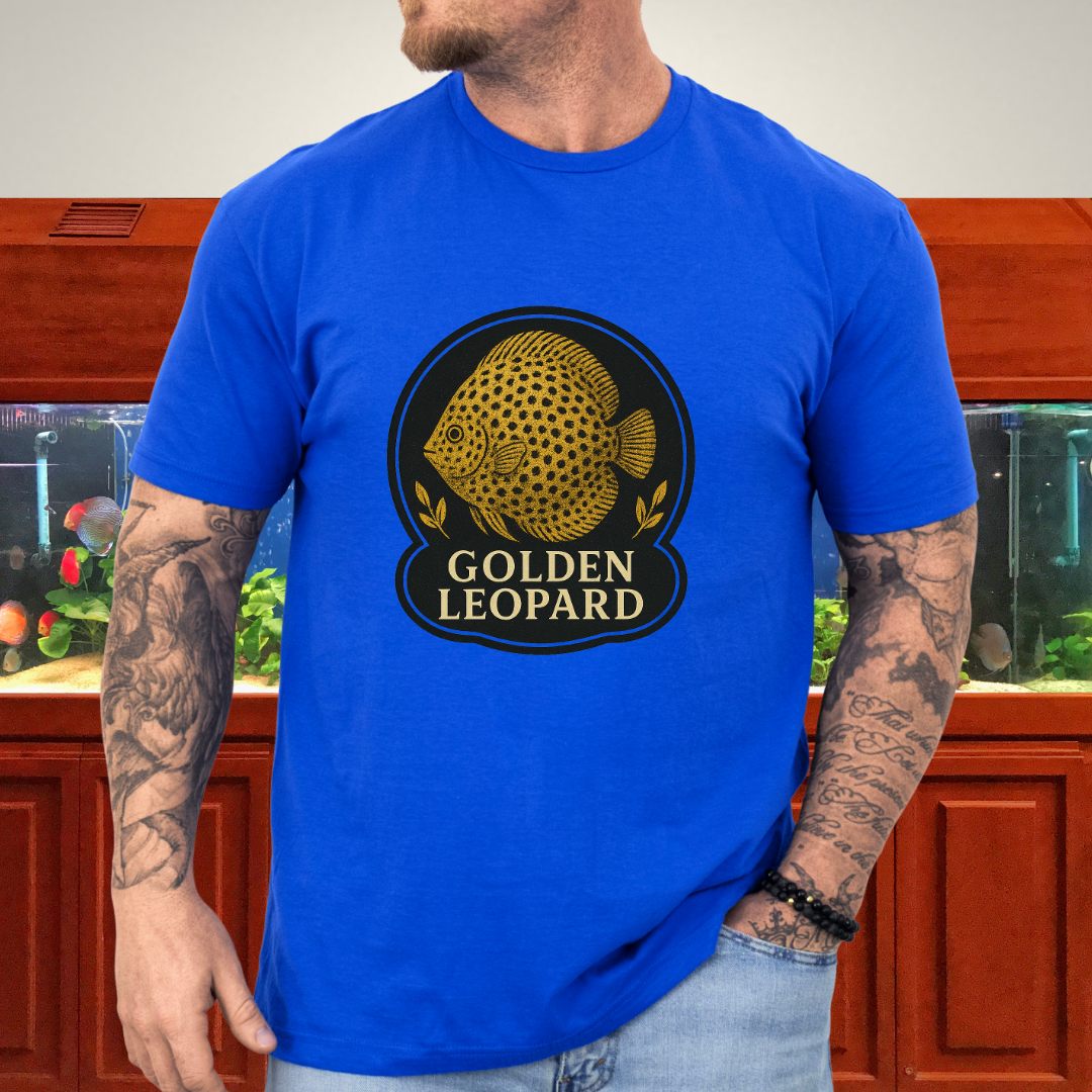 Vintage Golden Leopard Discus Tee