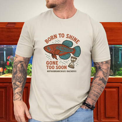 Bluefin Nothobranch Tee – Born to Shine, Gone Too Soon