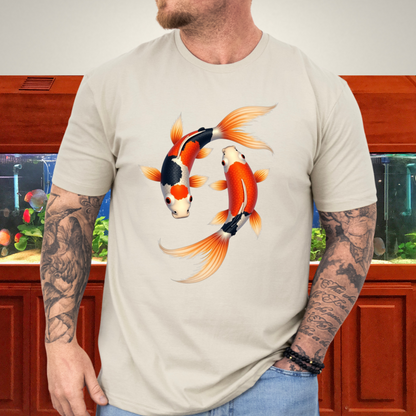 Japanese Koi Fish Harmony Shirt – Aquatic Symbolism