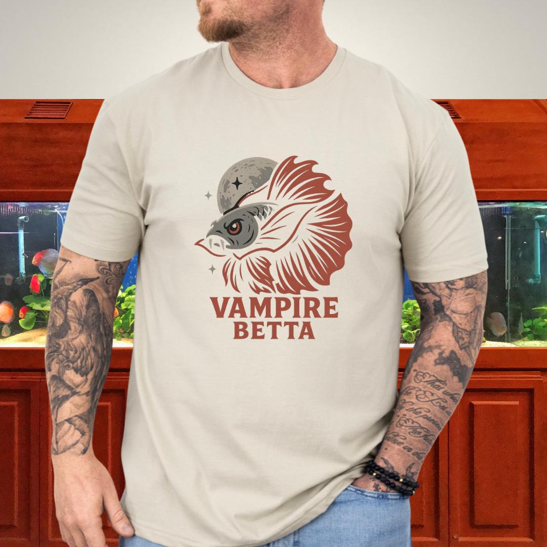 Vampire Betta-T-Shirt-Fish &amp; Friends Tees