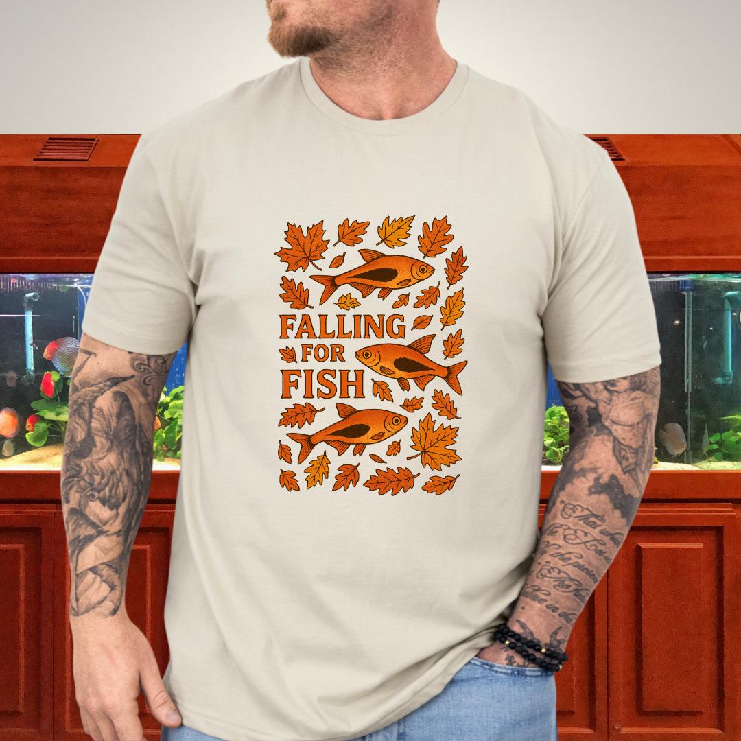 Autumn Leaves & Rasboras-T-Shirt-Fish &amp; Friends Tees