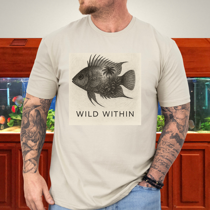 Wild Within Tee – Apistogramma Jungle Double Exposure