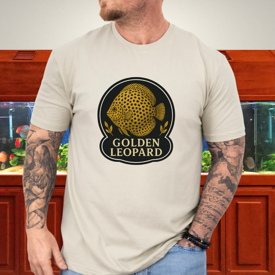 Vintage Golden Leopard Discus Tee