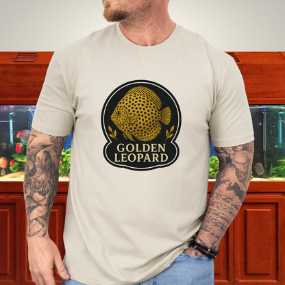 Vintage Golden Leopard Discus Tee