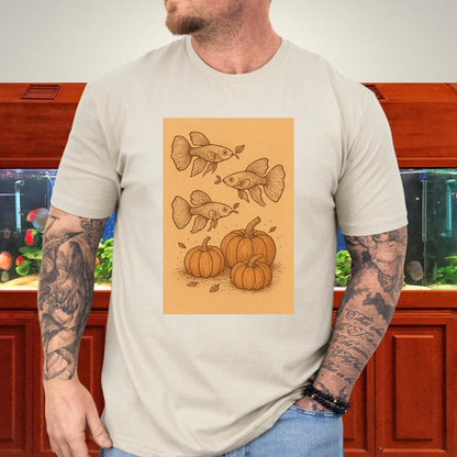 The Great Guppy Pumpkin Patch-T-Shirt-Fish &amp; Friends Tees