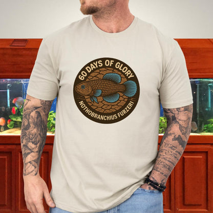 60 Days of Glory Tee – Nothobranchius furzeri Annual Killifish