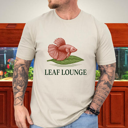 Leaf Rest Betta Tee – Floating Betta Fish Design-T-Shirt-Fish &amp; Friends Tees