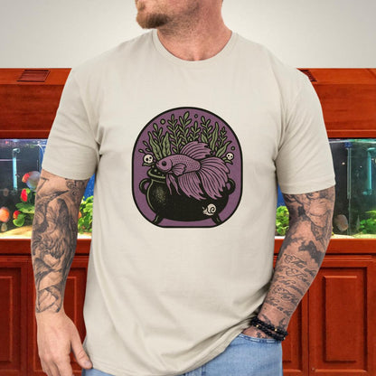 Witchy Betta Brew-T-Shirt-Fish &amp; Friends Tees