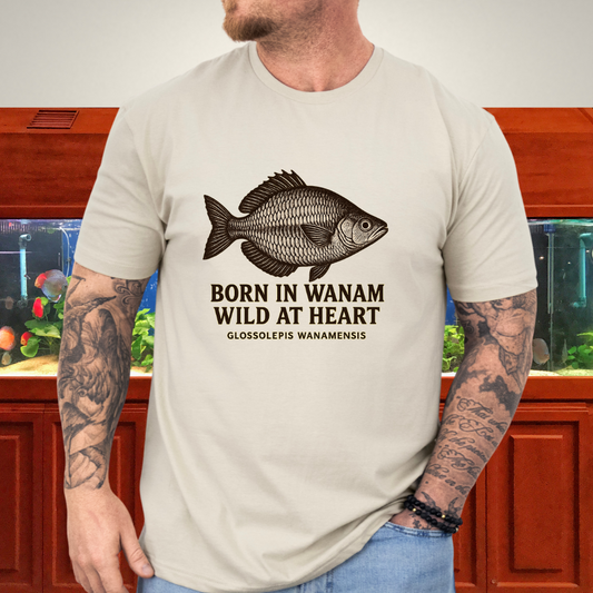 Born in Wanam Tee – Lake Wanam Rainbowfish Adventure Design