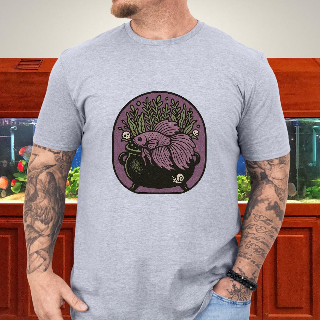Witchy Betta Brew-T-Shirt-Fish &amp; Friends Tees
