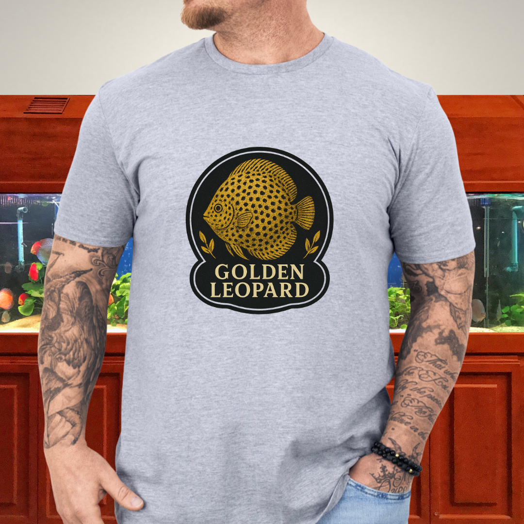 Vintage Golden Leopard Discus Tee