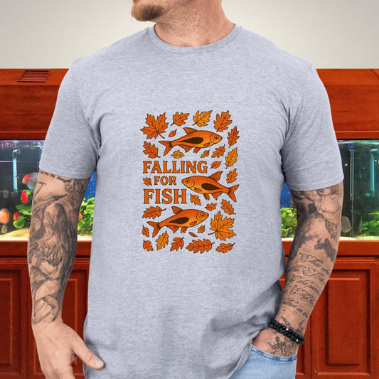 Autumn Leaves & Rasboras-T-Shirt-Fish &amp; Friends Tees
