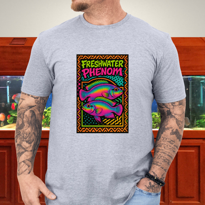 Freshwater Phenom Tee – Neon 90s Kribensis Design