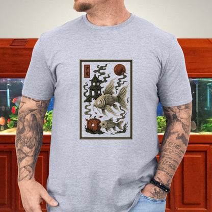 The Haunted Aquarium-T-Shirt-Fish &amp; Friends Tees