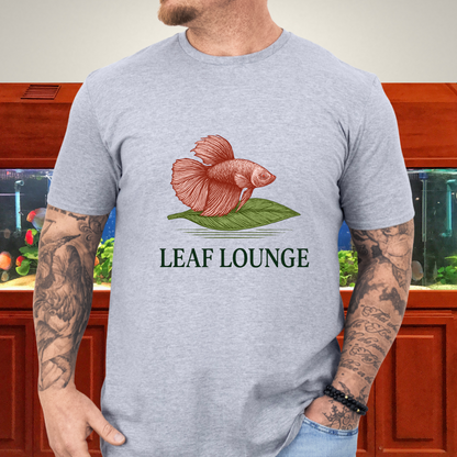 Leaf Rest Betta Tee – Floating Betta Fish Design