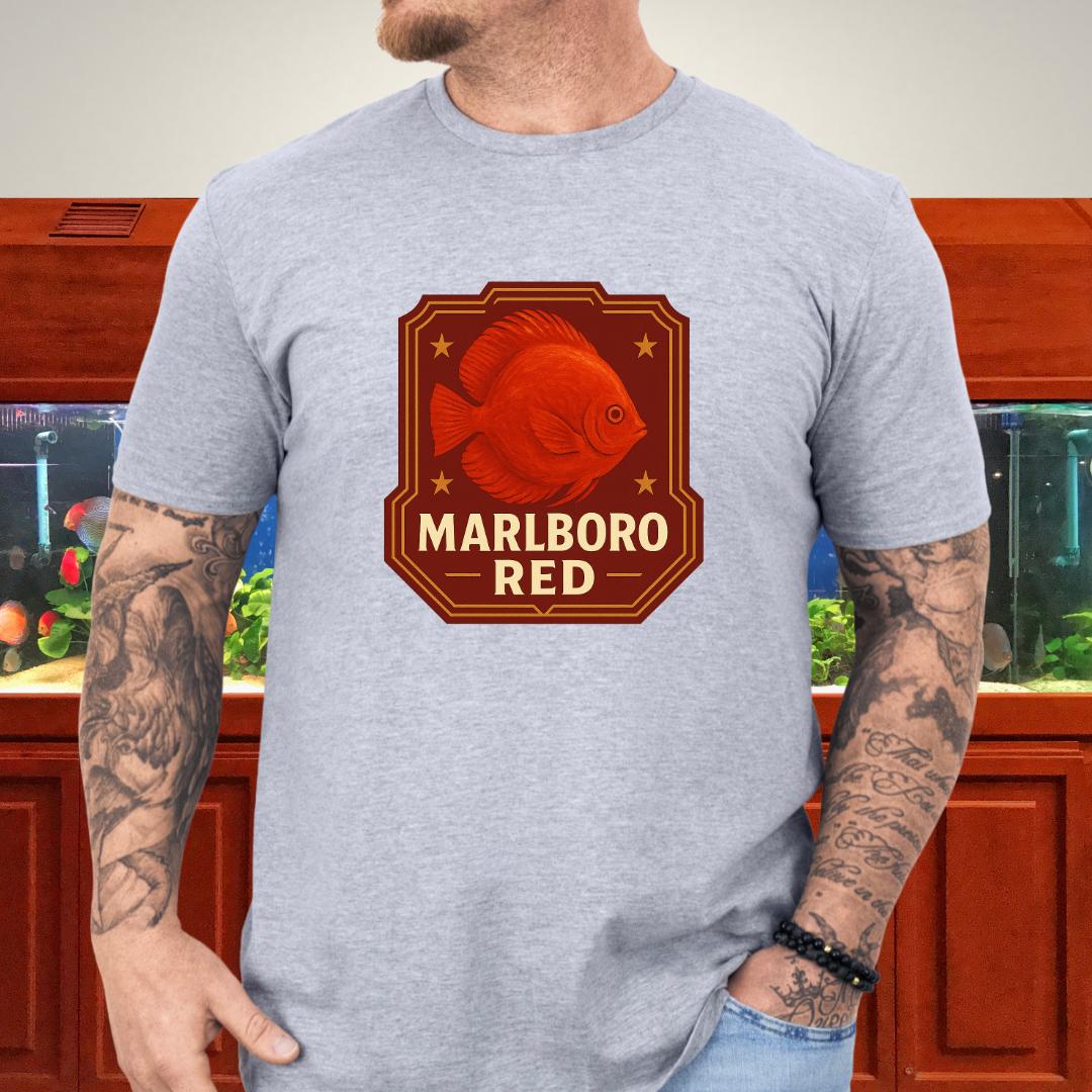 Marlboro Red Discus Prestige T-Shirt-T-Shirt-Fish &amp; Friends Tees