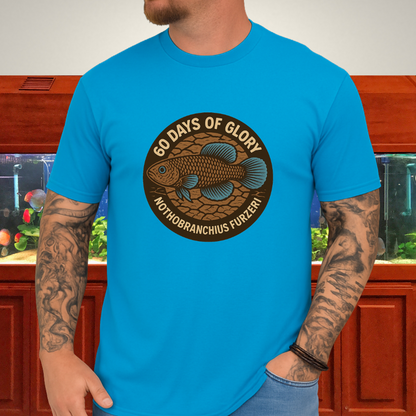 60 Days of Glory Tee – Nothobranchius furzeri Annual Killifish