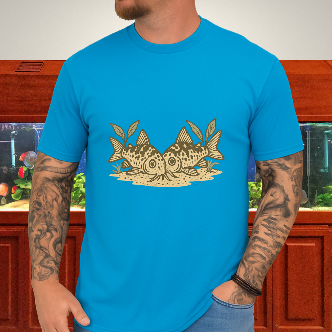 Salt and Pepper Cory Tee – Foraging Pair Nature Etching