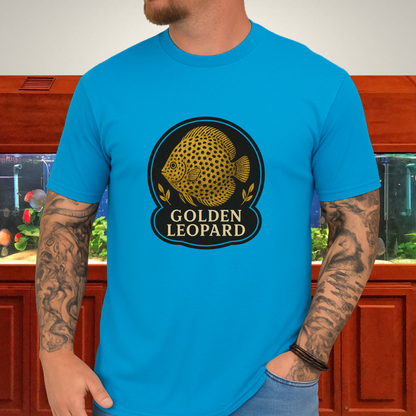 Vintage Golden Leopard Discus Tee
