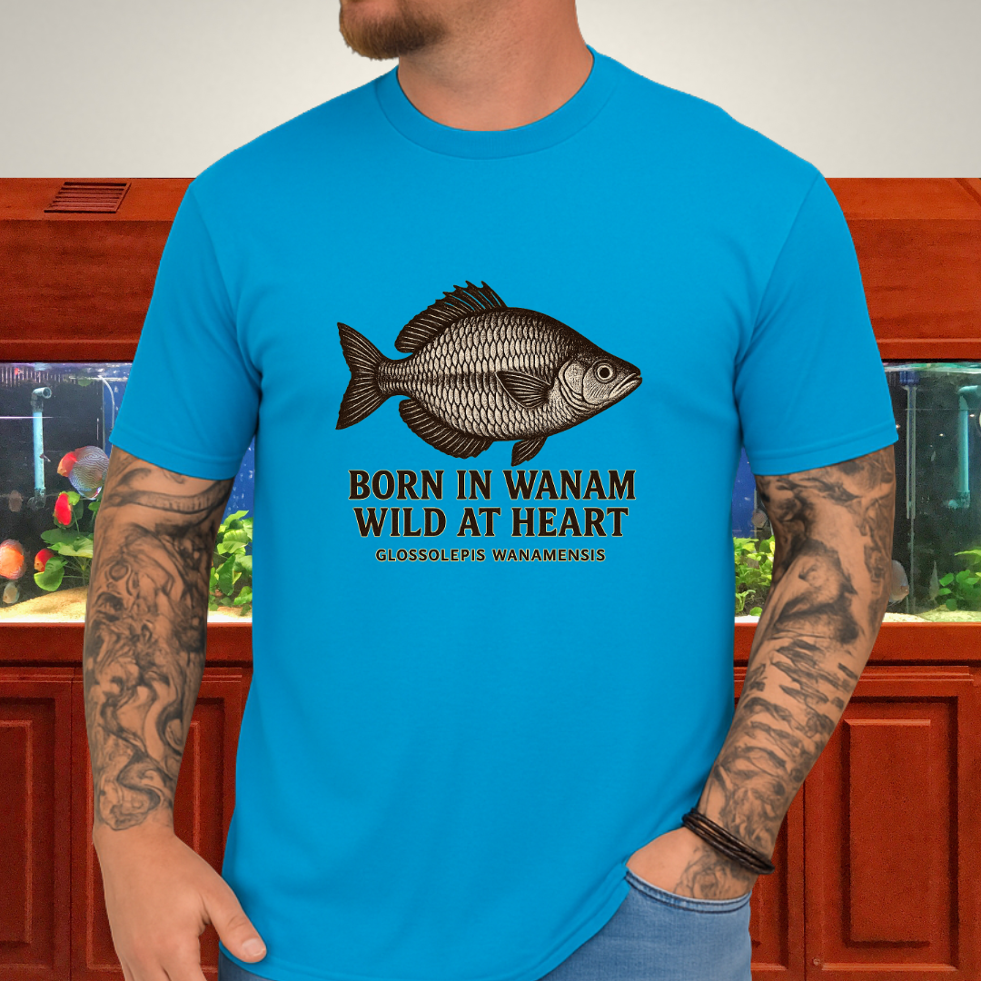 Born in Wanam Tee – Lake Wanam Rainbowfish Adventure Design