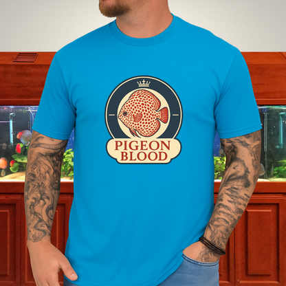 Vintage Pigeon Blood Discus Crown Crest Shirt