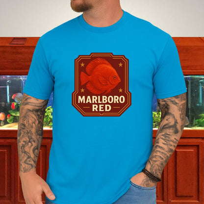 Marlboro Red Discus Prestige T-Shirt-T-Shirt-Fish &amp; Friends Tees