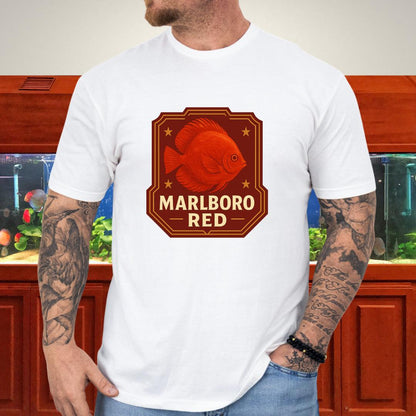 Marlboro Red Discus Prestige T-Shirt-T-Shirt-Fish &amp; Friends Tees